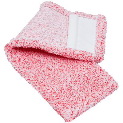 Rezerva mop plat microfibra 46x16 cm profesionala rosu Okerman